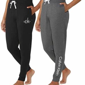 Calvin Klein Women's 2 Pack French Terry Joggers