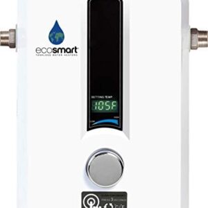 EcoSmart ECO 8 Tankless Water Heater, Electric, 8-kW - Quantity 1, 12 x 8 x 4