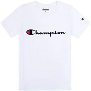 Champion Boys Short Sleeve Logo Tee Shirt