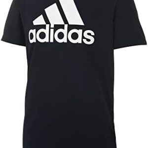 adidas Boys' Short Sleeve Aeroready Performance Logo Tee T-Shirt