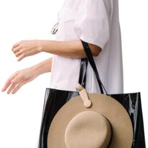 KLIPSTA Hat Clip - Magnetic Hat Holder for Traveling Bags, Backpacks, Purses, Totes and More, Hands Free Bag Accessory