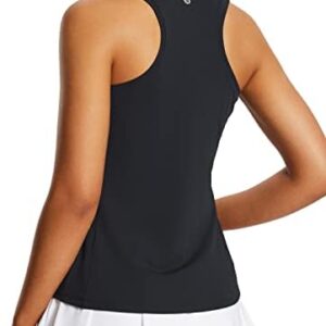 BALEAF Women's Golf Shirts Tank Tops Sleeveless Tennis Polo Racerback with Collar Athletic Tanks Quick Dry