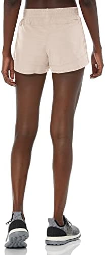 adidas Women's Pacer 3-Stripes Woven Heather Shorts - Image 2