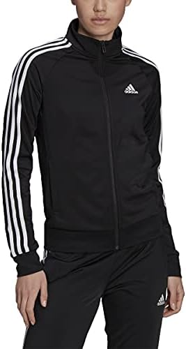 adidas Women's Essentials Warm-Up Slim 3-Stripes Track Top