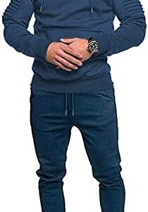 COOFANDY Men's Tracksuit 2 Piece Hoodie Sweatsuit Sets Casual Jogging Athletic Suits