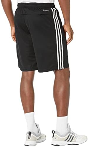 adidas Men's Essentials Pique 3-Stripes Training Shorts - Image 2
