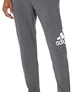 adidas Men's Essentials Single Jersey Tapered Badge of Sport Pants