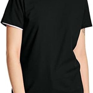 Hanes Women's Perfect-T Short-Sleeve T-Shirt, Women’s Crewneck T-Shirt, Women’s Short-Sleeve Cotton Tee