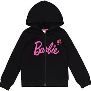 Barbie Girls French Terry Zip Up Hoodie Toddler to Big Kid