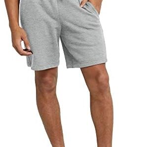 Hanes Men's Originals Sweat, Heavyweight Fleece Shorts with Pockets, 8"