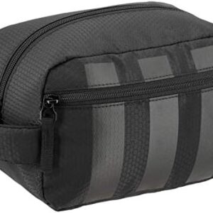 adidas Team Toiletry Kit Travel Shower Bag, Black, One Size