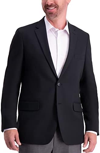 Haggar Men's The Active Series Classic Fit Gabardine Blazer