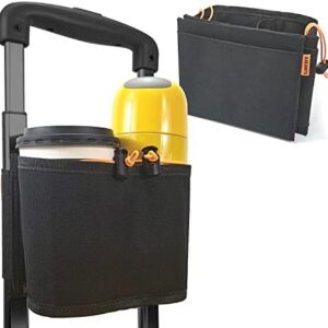 Luggage Travel Cup Holder Free Hand Drink Caddy Detachable Spacer