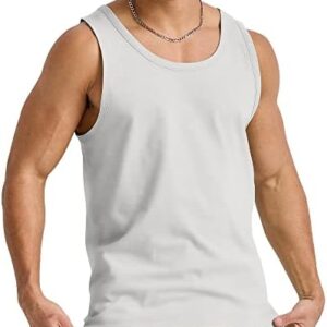 Hanes Mens Originals Tri-Blend Tank Top, Lightweight Tanks for Men, Sleeveless Tank Shirt