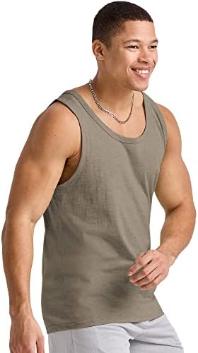 Hanes Originals Top, 100% Cotton Men, Sleeveless Tank Shirt - Image 4