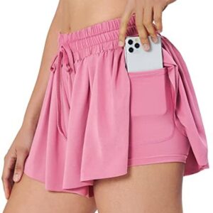 Heathyoga Flowy Shorts Running Shorts for Women Athletic Shorts for Women Workout Shorts Women’s Butterfly Shorts Skort