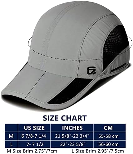 GADIEMKENSD Quick Dry Run Hat Cooling Breathable Mesh - Image 5