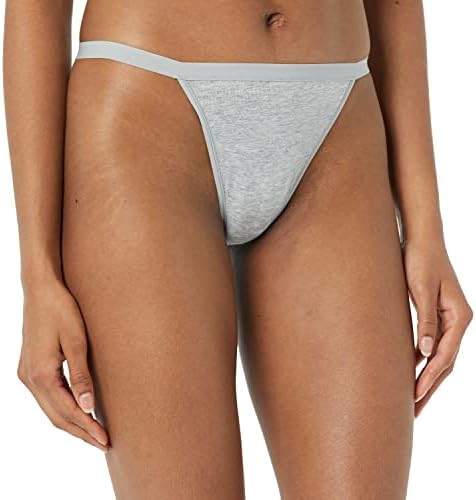 Amazon Essentials Women's Cotton Thong String Underwear, Pack of 6 - Image 2