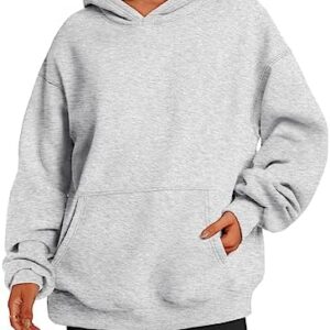 EFAN Womens Oversized Sweatshirts Pullover Hoodies Fleece Sweaters Long Sleeve With Pockets Winter Fall Outfits Y2k Clothes