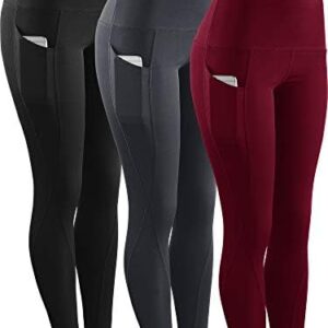 NELEUS High Waist Running Workout Leggings for Yoga with Pockets