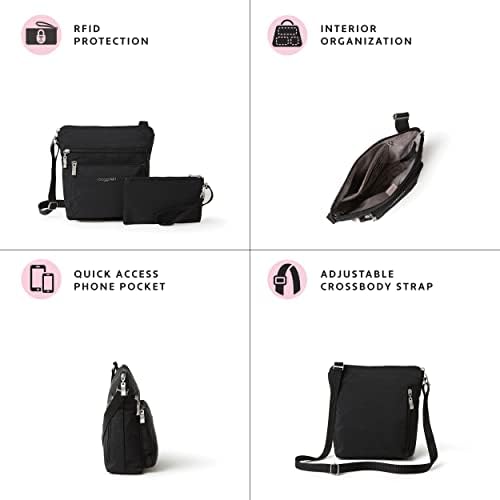 Baggallini Pocket Crossbody Travel Bag with RFID - Image 3