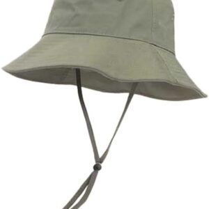 YOFARCHOY Unisex Double Color Bucket Hat Packable Hat Cotton Sunhat Outdoor Fishing Hunting Hat with Adjustable Strap
