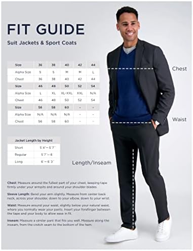 Haggar Men's Smart Wash Performance Blazer & Jackets - Image 6