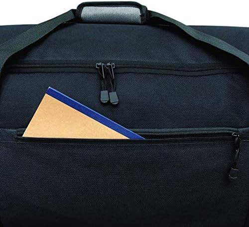 Travelers Club Xpedition Rolling Travel Duffel Bag, Black, 30-Inch - Image 4