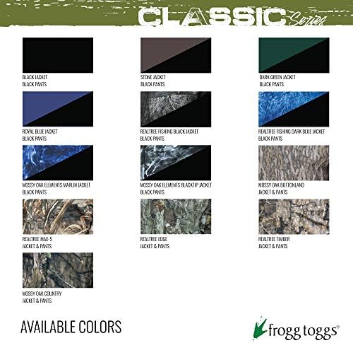 FROGG TOGGS Men's Classic All-Sport Waterproof Breathable Rain Suit - Image 8