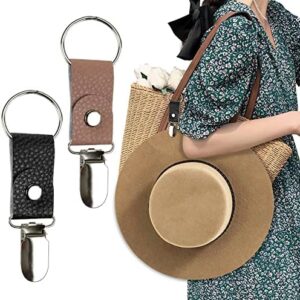 Hat Clip for Travel, Stylish Hands-Free Accessory for Bags, Backpacks, Purses, Luggage and More, Clip-On Holder for Hat