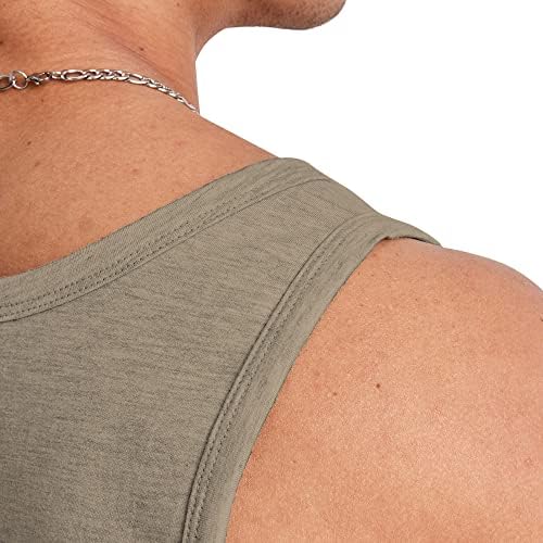Hanes Originals Top, 100% Cotton Men, Sleeveless Tank Shirt - Image 5