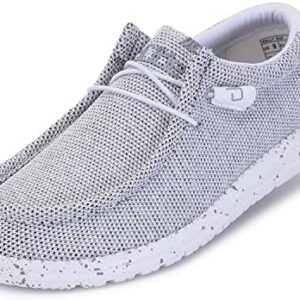 Hey Dude Men's Wally Sox | Men's Loafers | Men's Slip On Shoes | Comfortable & Light-Weight
