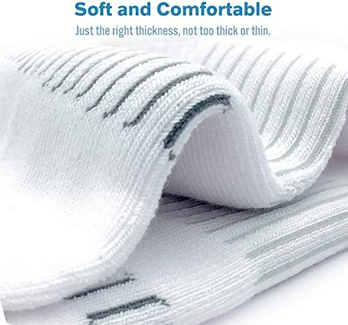 BERING Women's Athletic Cushioned Ankle Running Socks (6 Pack) - Image 2
