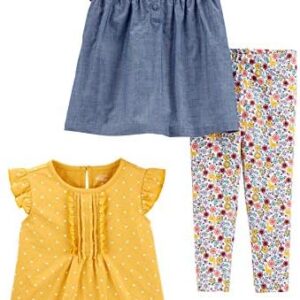 Simple Joys by Carter's Toddlers and Baby Girls' 3-Piece Playwear Set