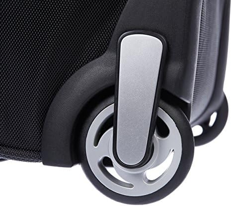 Amazon Basics Ripstop Wheeled Duffel, Telescoping Handle, 30", Black - Image 6