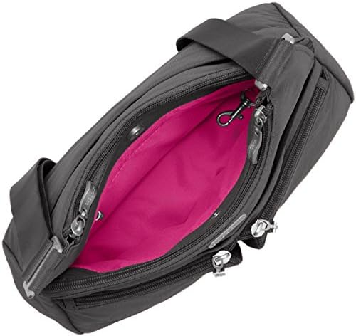 Baggallini Cross Over Crossbody Bag - Lightweight, Water Resistant Travel Purse - Image 9