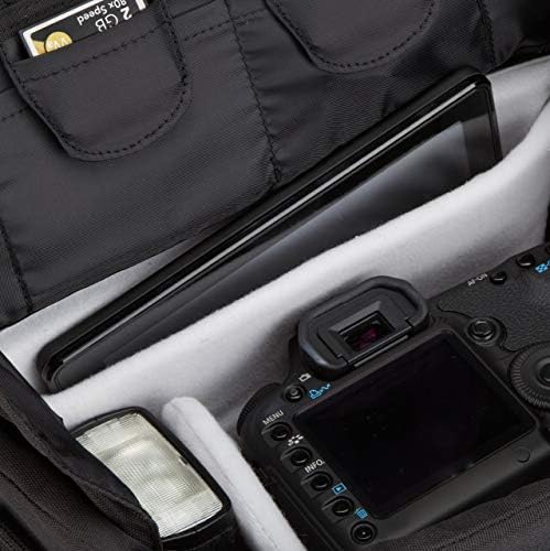 Amazon Basics Gadget Messenger Bag, Medium, Black - Image 5