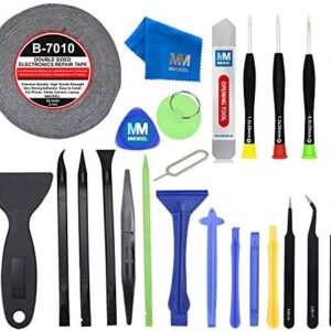 MMOBIEL 24 in 1 Professional Repair Toolkit Screwdriver Set incl 2mm Adhesive Tape for various Smartphones and Tablets