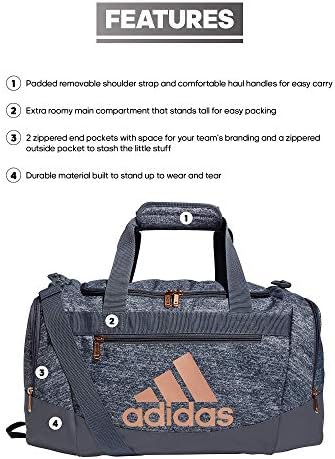 adidas Unisex Defender 4 Small Duffel Bag - Image 2