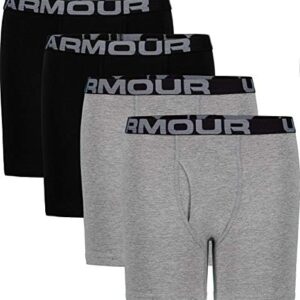 Under Armour boys Charged Stretch Boxer Jock, Lightweight & Smooth Stretch Fit