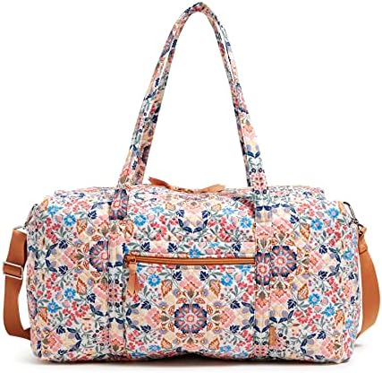 Vera Bradley Women's Cotton Large Travel Duffel Bag