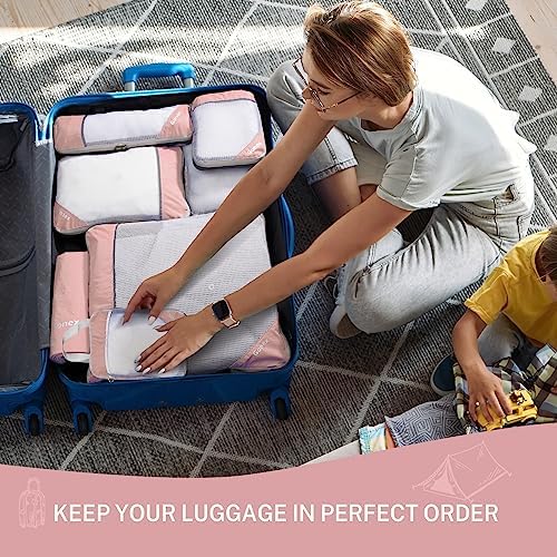 Compression Packing Cubes, Gonex Extensible Storage Mesh Bags Organizers - Image 6