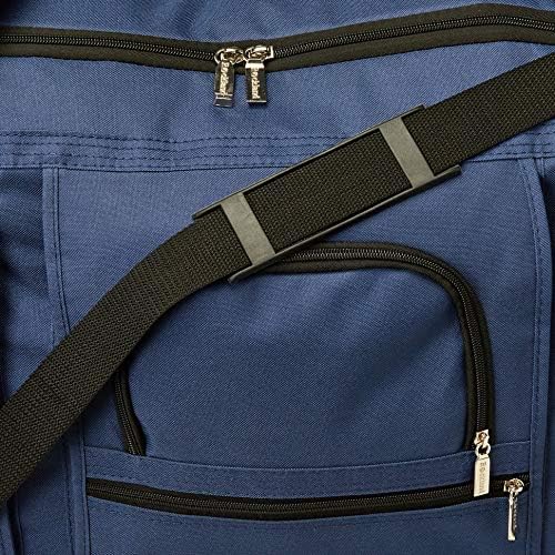 Rockland Rolling Duffel Bag, Navy, 40-Inch - Image 4