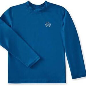 Willit Boys Rash Guard Swim Shirt Baby/Toddler Long Sleeve UPF 50+ Sun Protection SPF Quick Dry Shirt