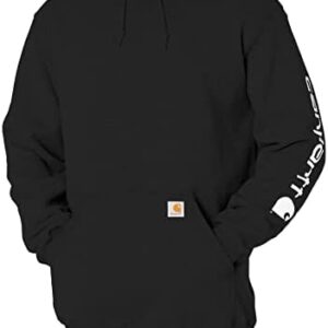 Carhartt Men's Loose Fit Midweight Logo Sleeve Graphic Sweatshirt