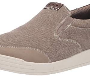 Nunn Bush Men's Kore City Walk Canvas Moc Toe Slip-on Sneaker