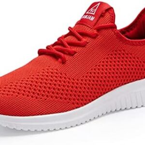 VAMJAM Men's Running Shoes Ultra Lightweight Breathable Walking Shoes Non Slip Athletic Fashion Sneakers Mesh Workout Casual Sports Shoes