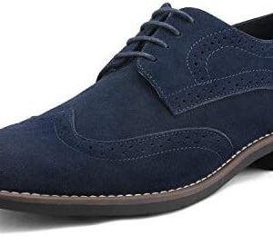 Bruno Marc Men's Urban Suede Leather Lace Up Oxfords Shoes