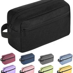 Travel Toiletry bag Toiletry bag for women men Hanging toiletry bag Cosmetic bag Travel accessories Gift for Women Men Girls (Black)